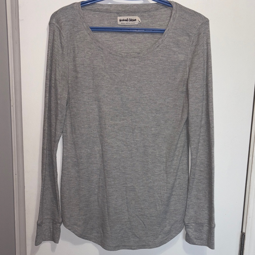 XL EUC Gray Long Sleeve Tee- AS IS
